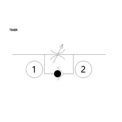 TM0-2103 NUMATROL TIMER TM SERIES TWO TIMERS W/BASE